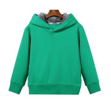 high quality 100%cotton kid plain sweat shirt hoodies